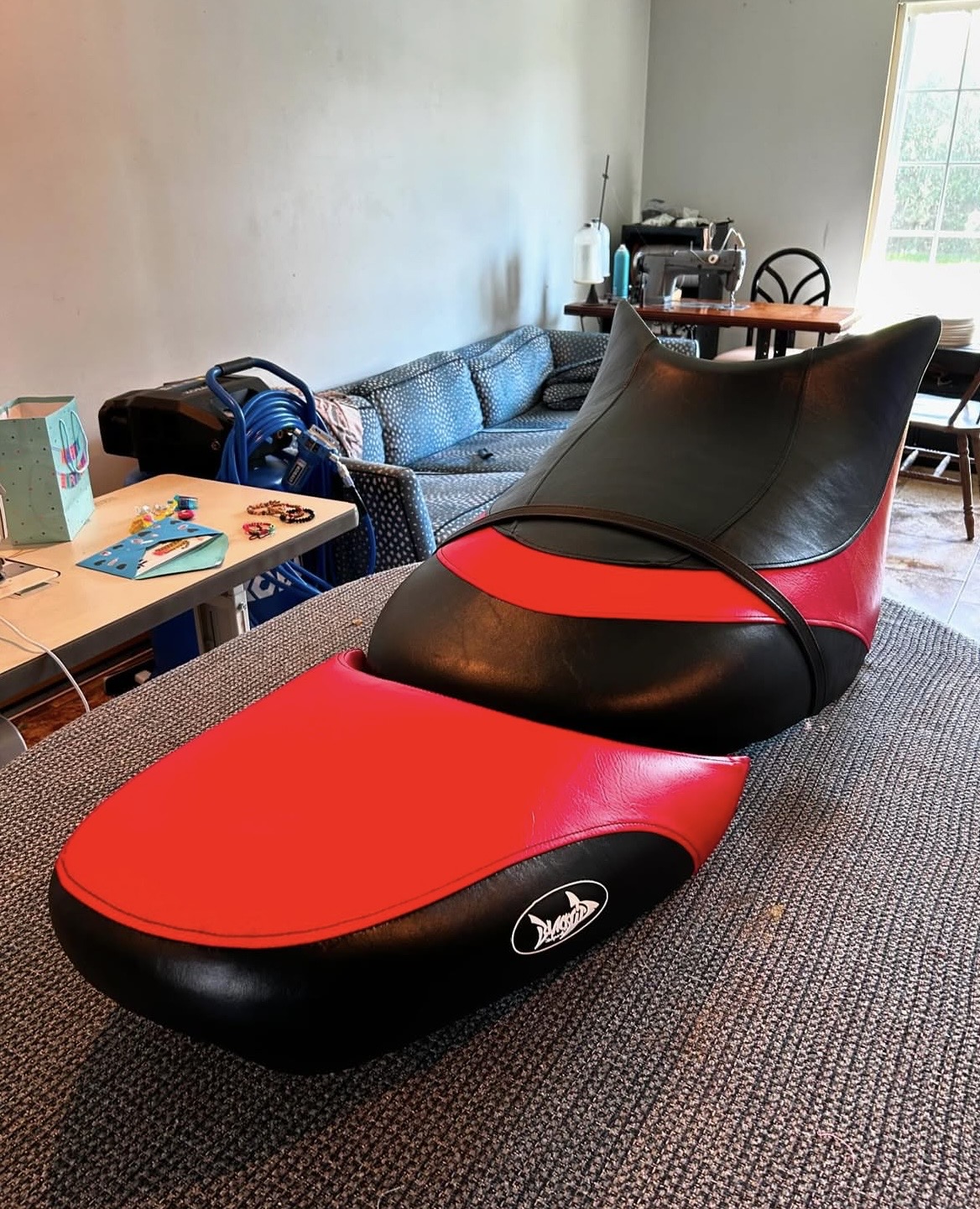 After — upholstery restoration by Fabricio's Upholstery Shop