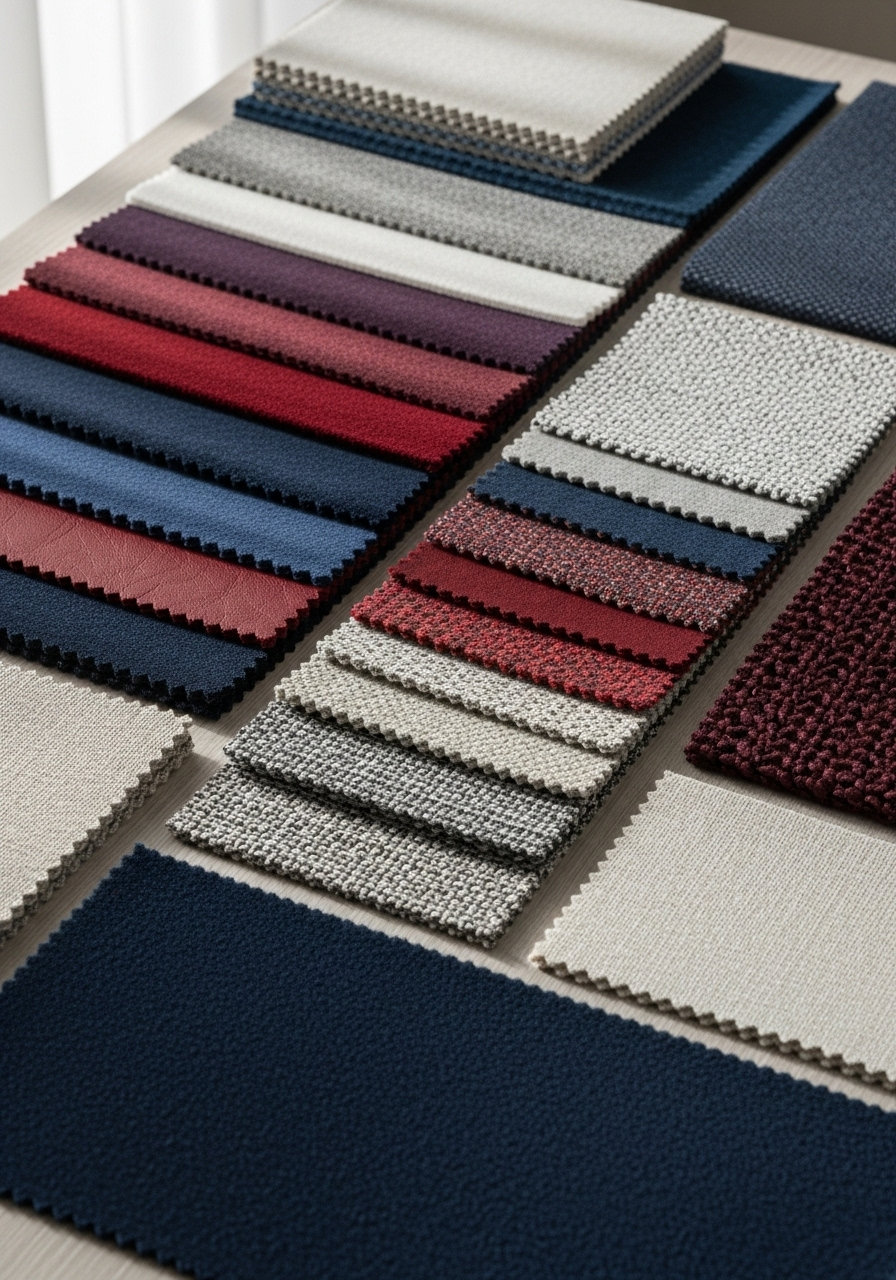 Premium fabric swatches